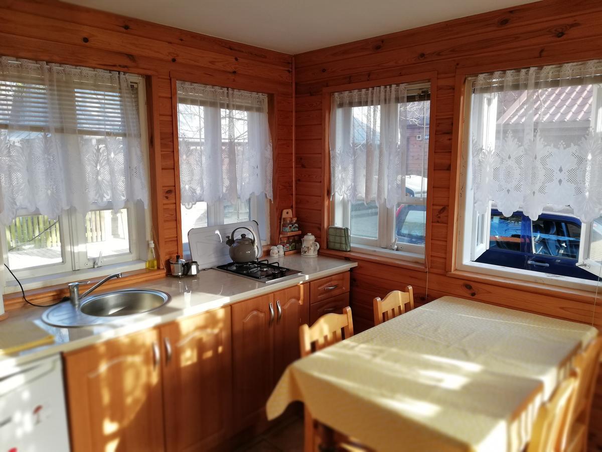 Domek Zapiecek Bialowieza Exterior foto